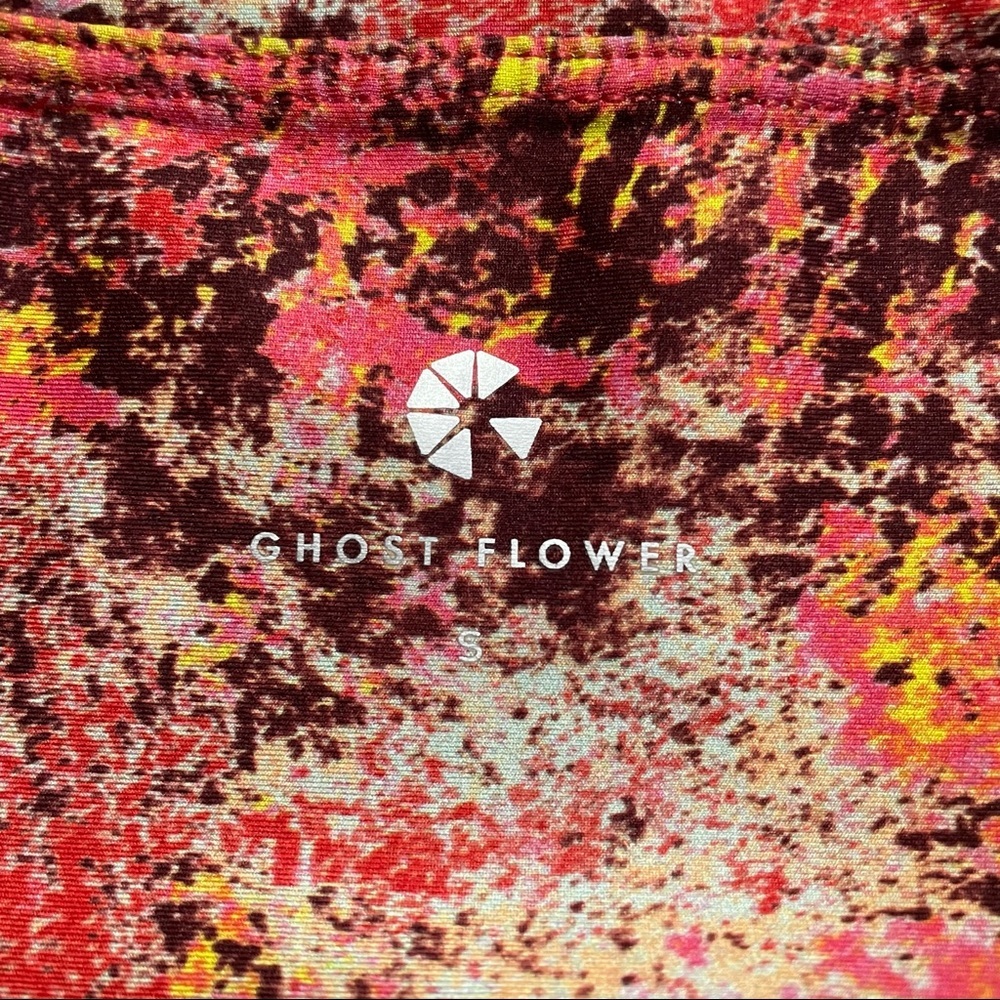 Ghost Flower Carbon38 Earth High Waisted Leggings Athleisure Activewear Small - Picture 2 of 9